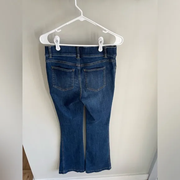 Spanx Flare Jeans - Midnight Dark Wash - Size Small