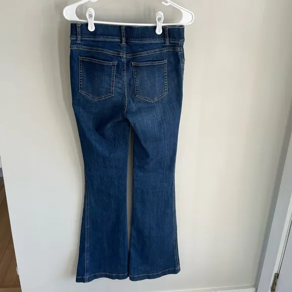 Spanx Flare Jeans - Midnight Dark Wash - Size Small
