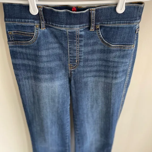 Spanx Flare Jeans - Midnight Dark Wash - Size Small