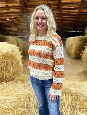 Spring Fever Crochet Sweater