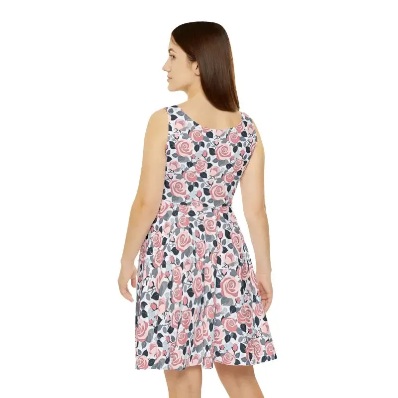 Stylish Skater Dress with 290gsm Fabric Blend