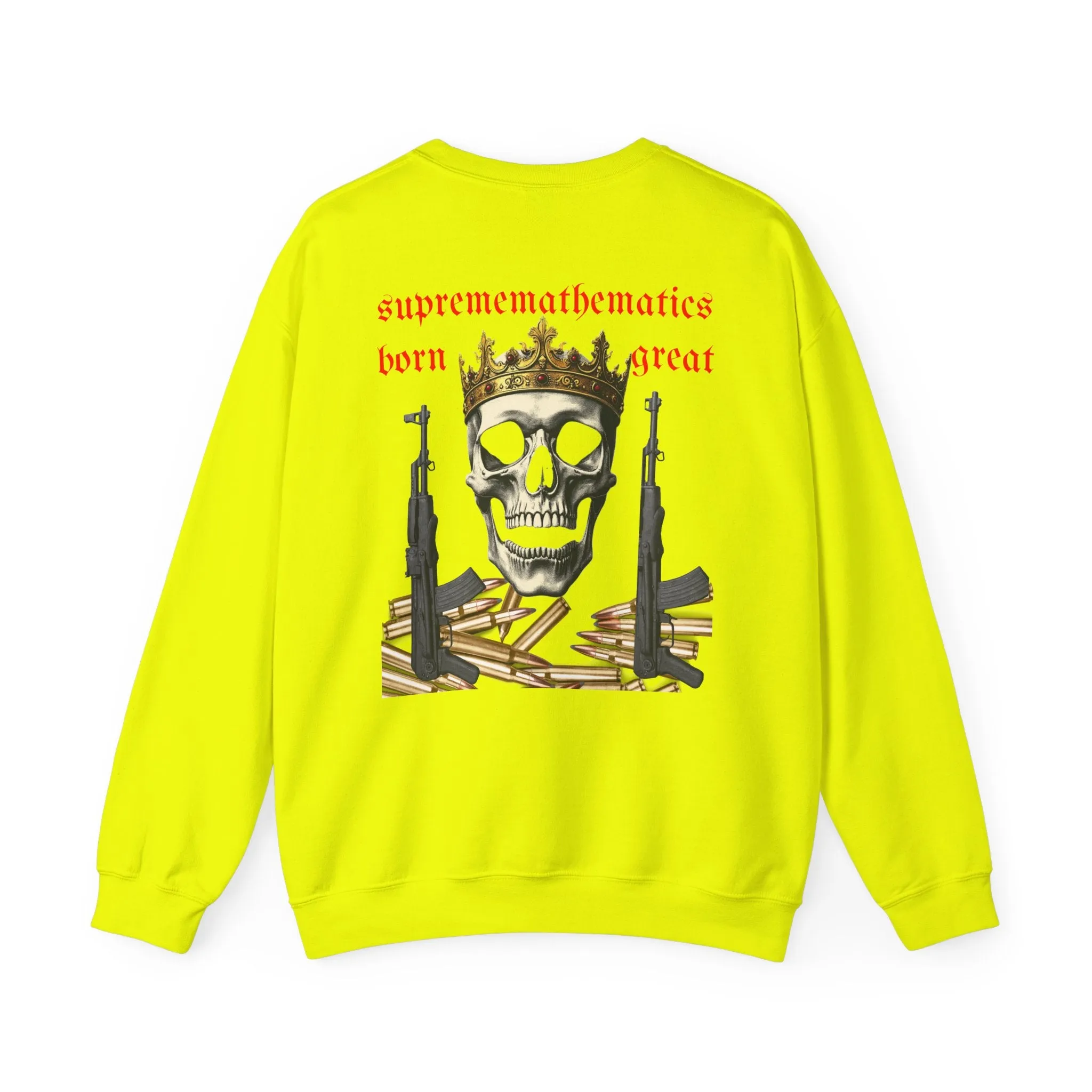 SUPREMEMATHEMATICS BORN GREAT SWEATSHIRT