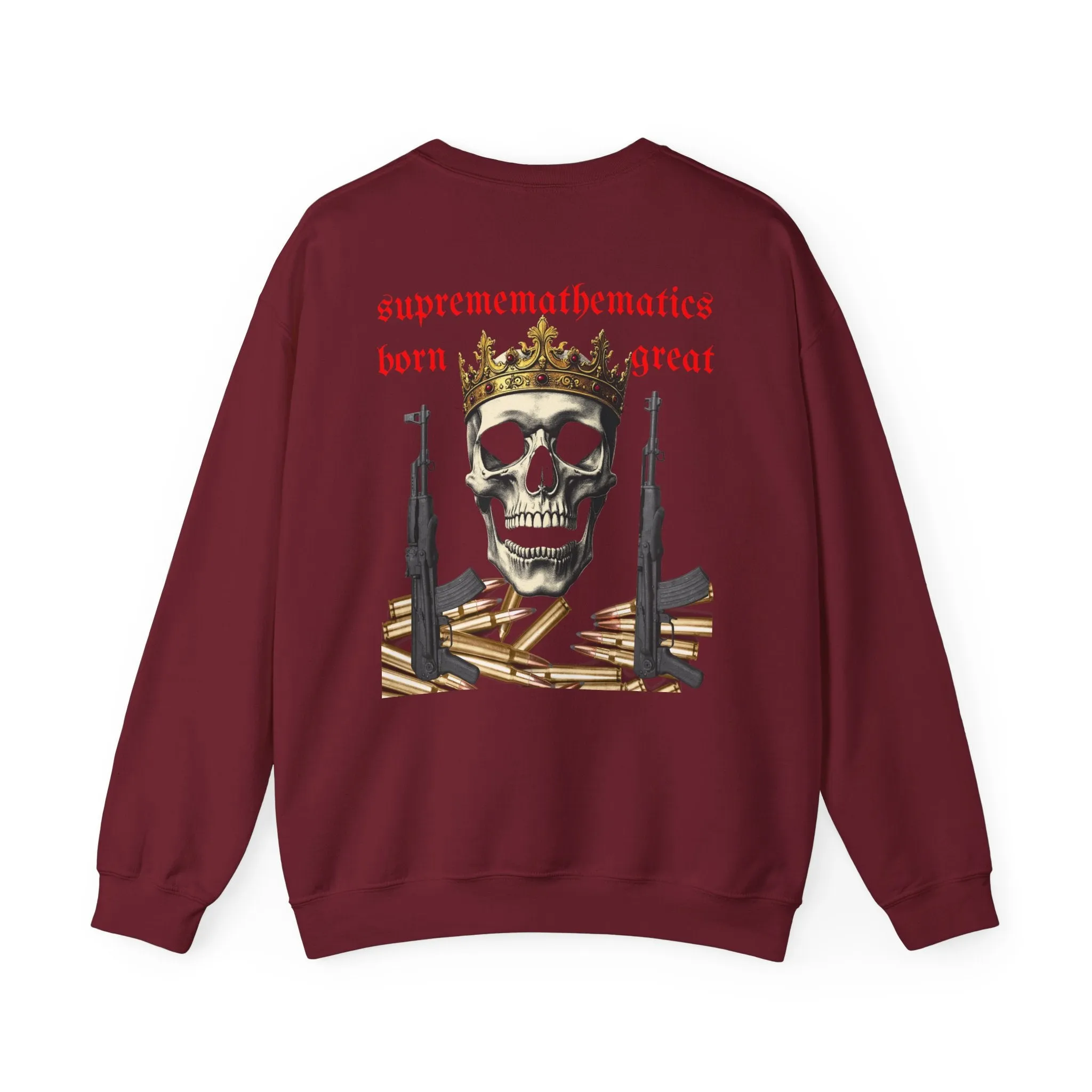 SUPREMEMATHEMATICS BORN GREAT SWEATSHIRT