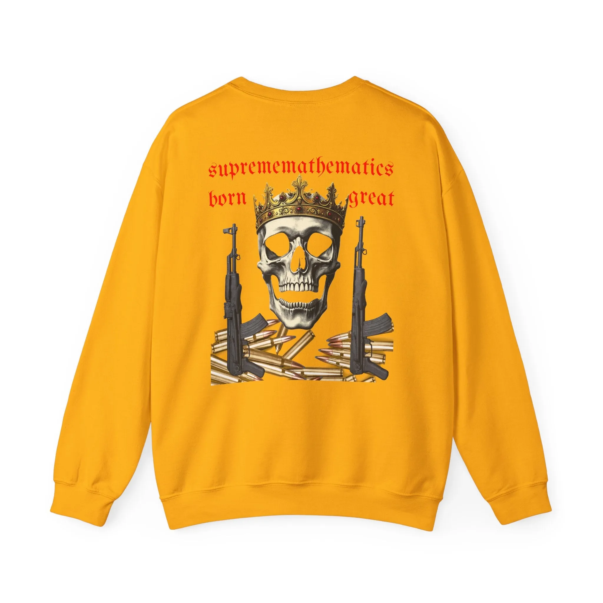 SUPREMEMATHEMATICS BORN GREAT SWEATSHIRT