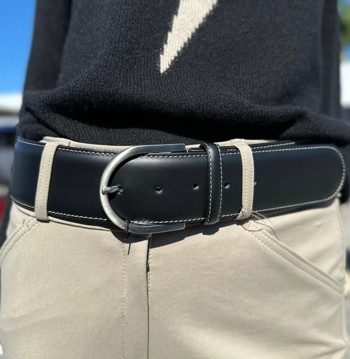 Tailored Sportsman Contrast Stitch Belt