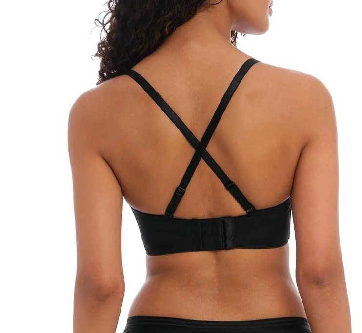 Tailored UW Moulded Strapless In Black - Freya