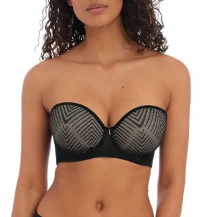 Tailored UW Moulded Strapless In Black - Freya