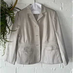 Talbots Tailored 3 Button Womens Blazer