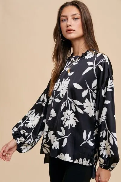 Tamy Balloon Sleeve Blouse