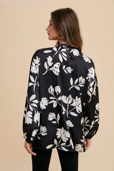 Tamy Balloon Sleeve Blouse