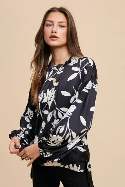 Tamy Balloon Sleeve Blouse