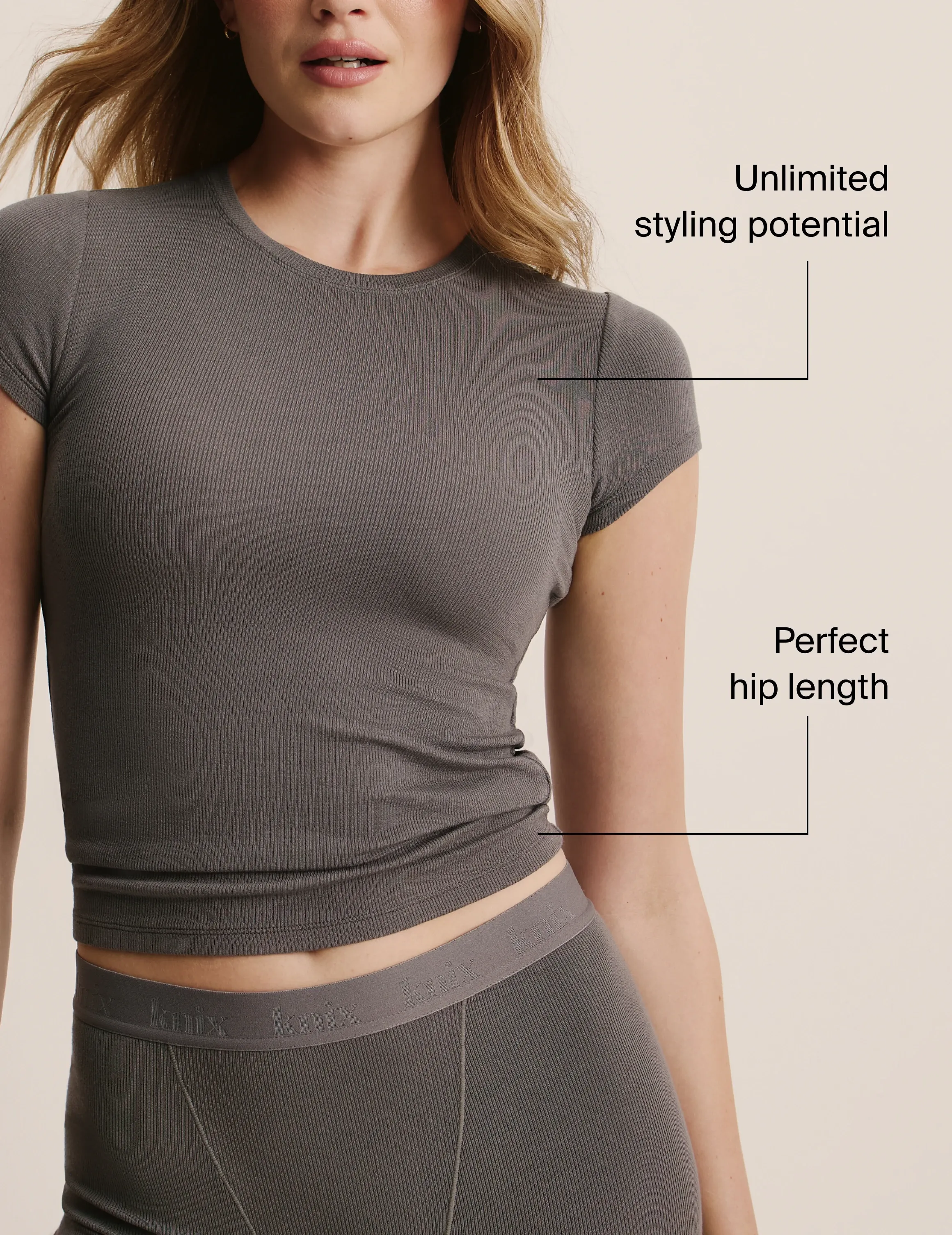 (Test) Modal Rib T-Shirt