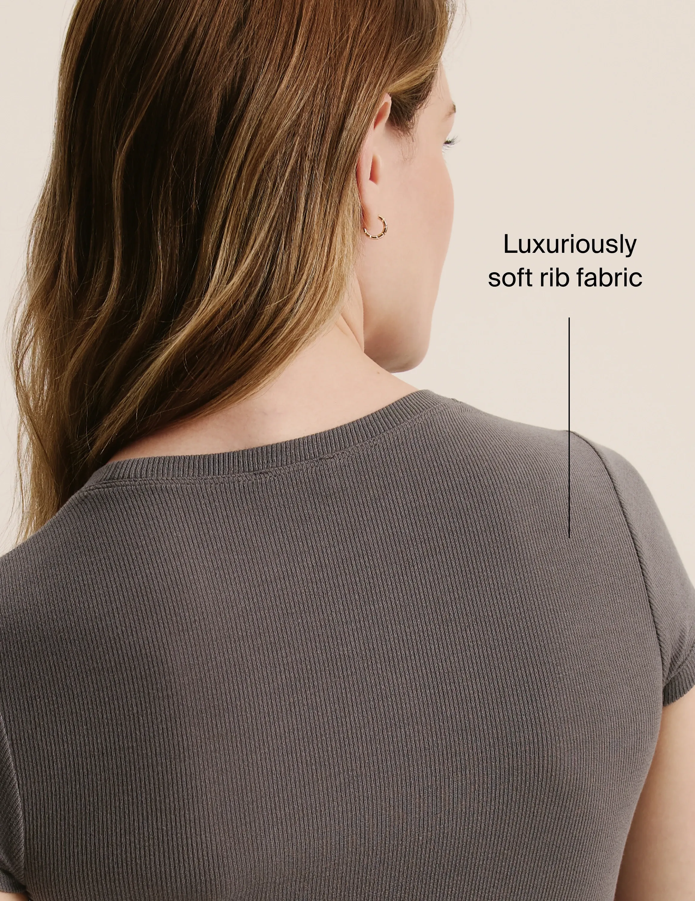 (Test) Modal Rib T-Shirt