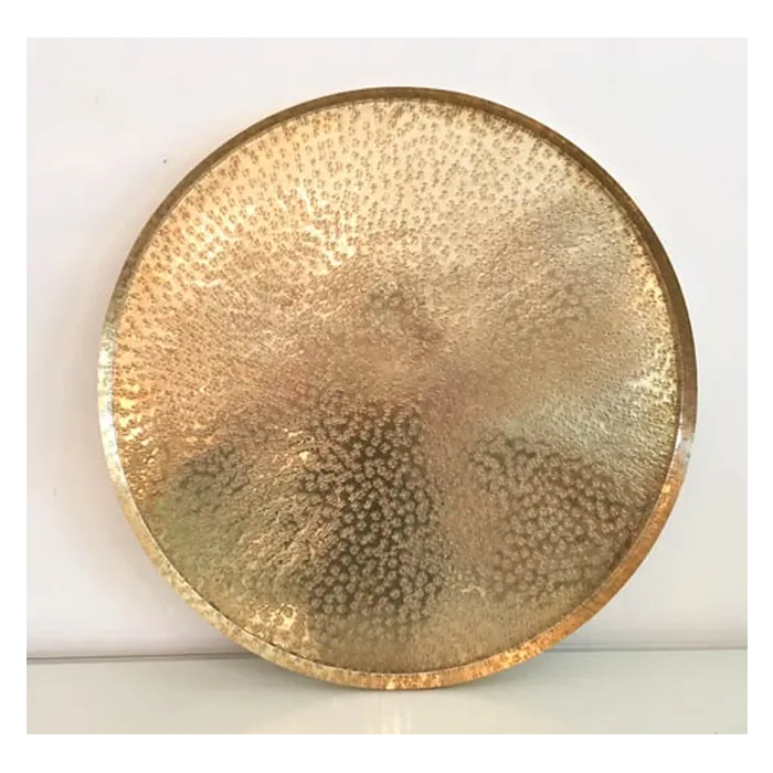 Textured Brass Tray