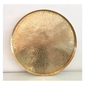 Textured Brass Tray