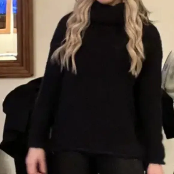 The Odells Slouch OVERSIZED Turtleneck Sweater Small (RENT THE RUNWAY)
