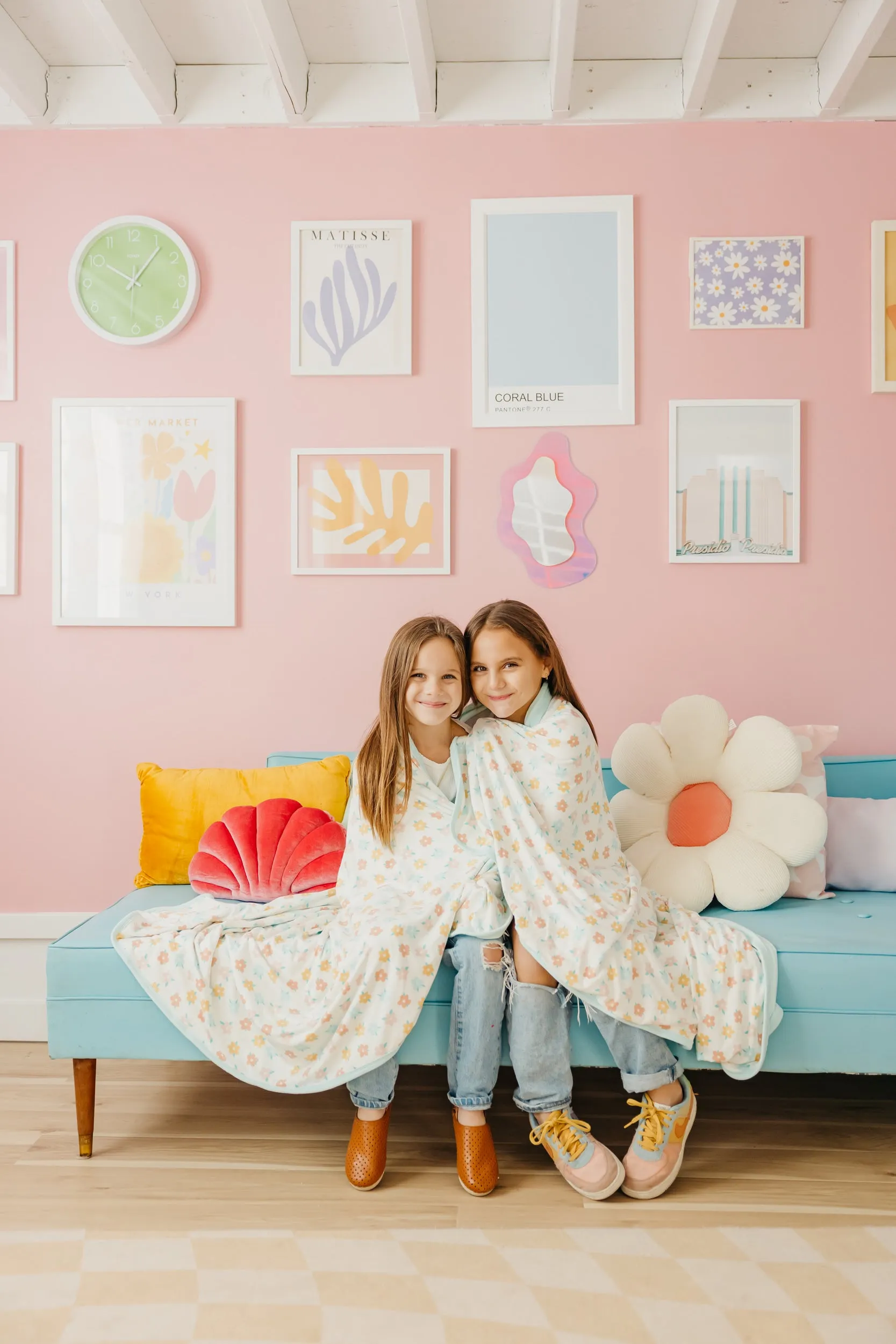 Three-Layer Jumbo Quilt - Daisy