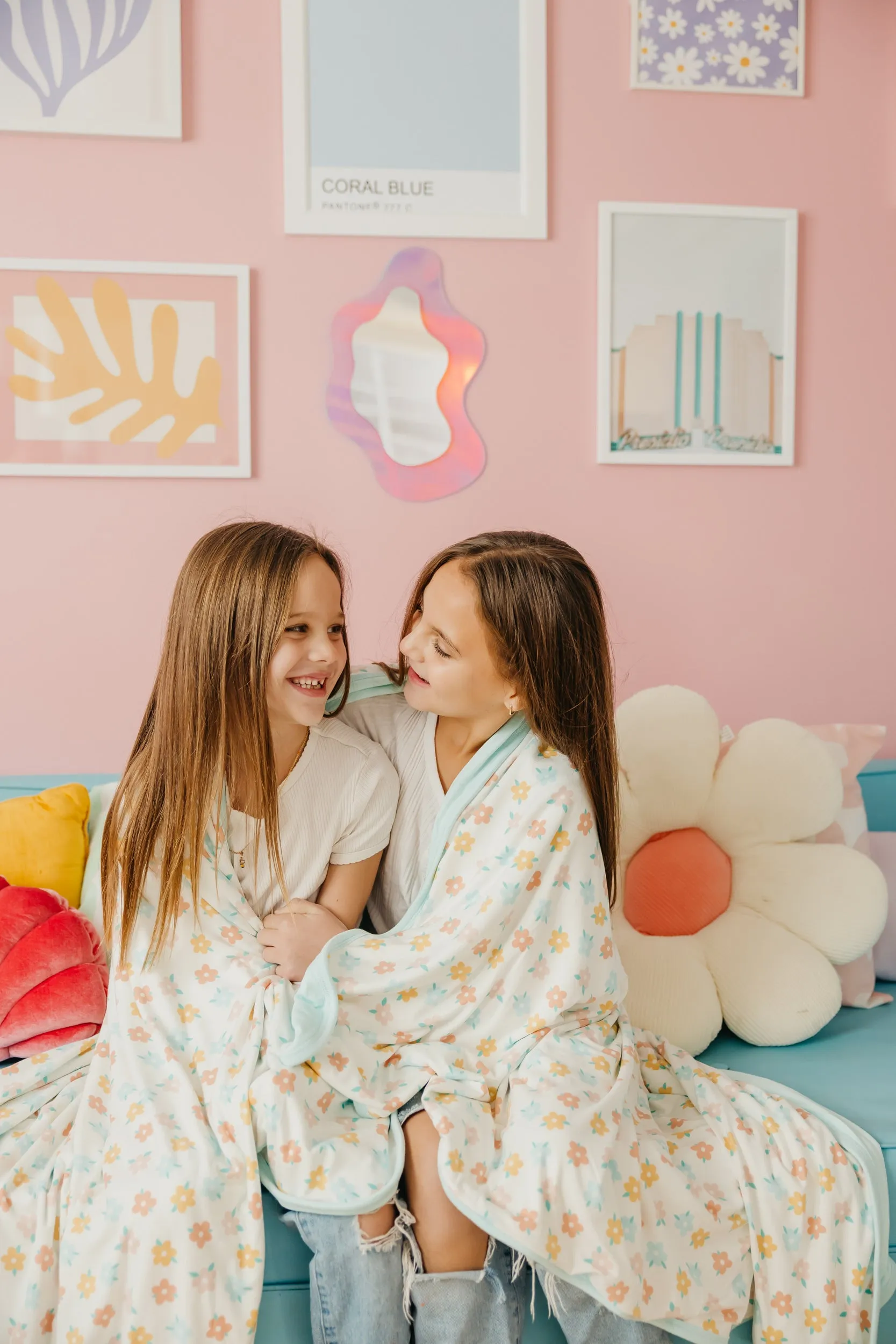 Three-Layer Jumbo Quilt - Daisy