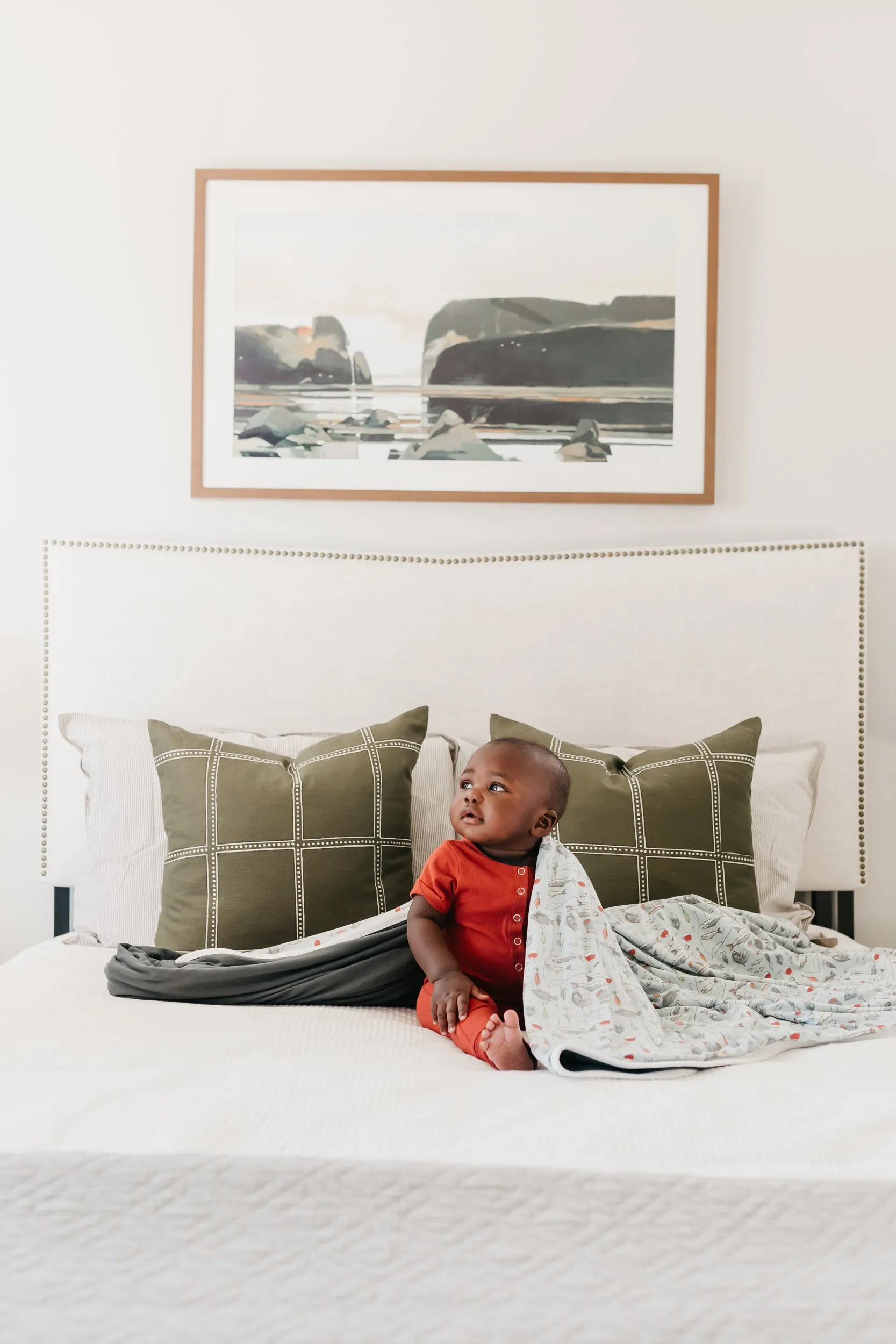 Three-Layer Jumbo Quilt - Trout