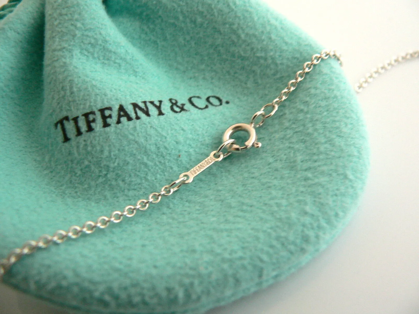 Tiffany & Co Daisy 5 Flower Necklace Garden Pendant Charm  Love Gift Pouch Art