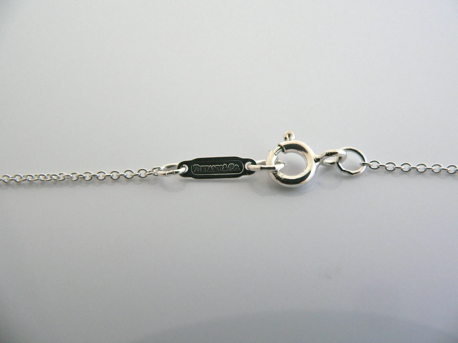 Tiffany & Co Silver Large Gehry Orchid Necklace Pendant Chain Nature Flower Gift