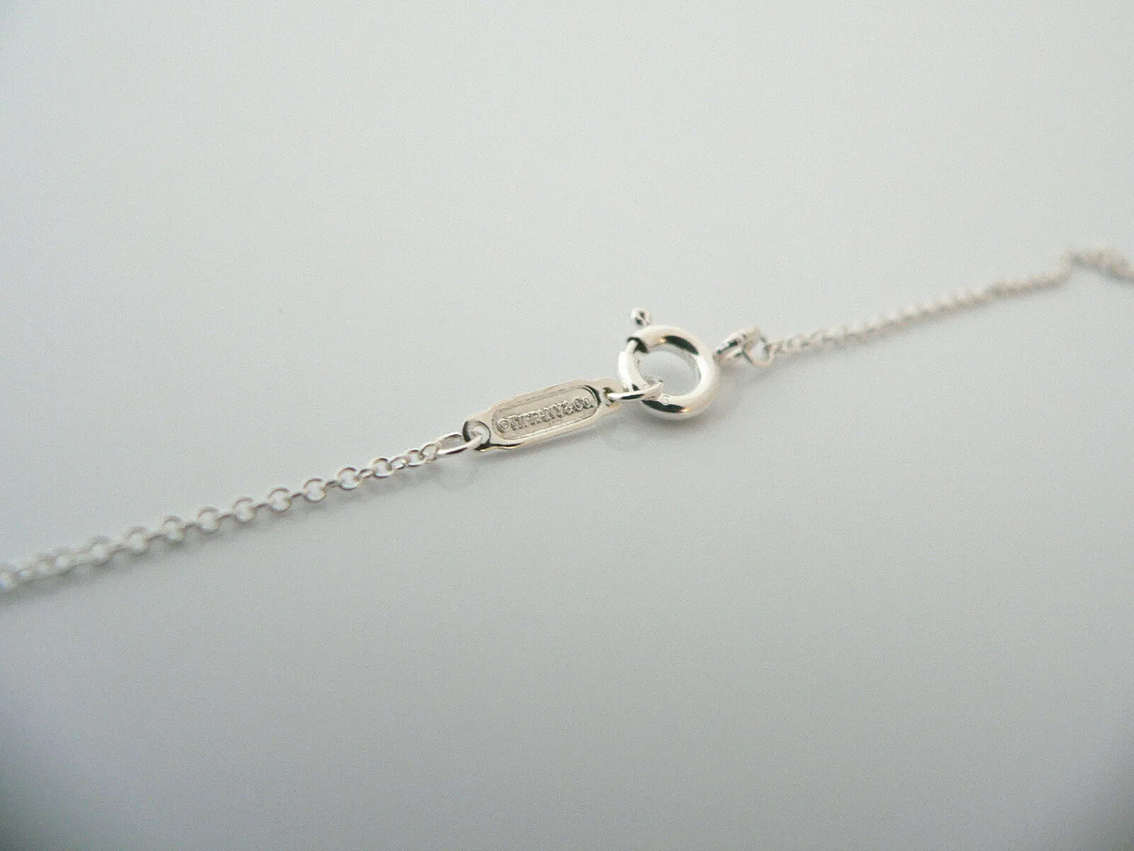 Tiffany & Co Silver LOVE Cube Necklace Pendant Charm ERA Gift