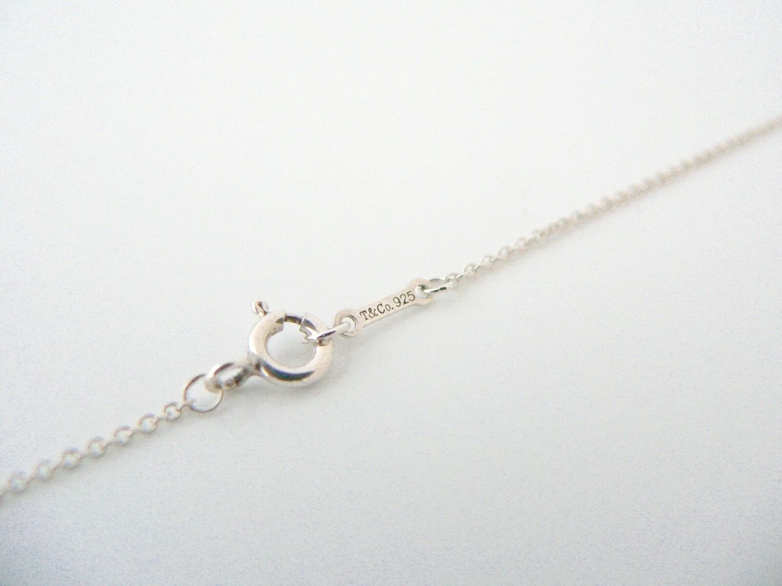 Tiffany & Co Silver Picasso Venezia Goldoni Heart Necklace Pendant 19 In Longer