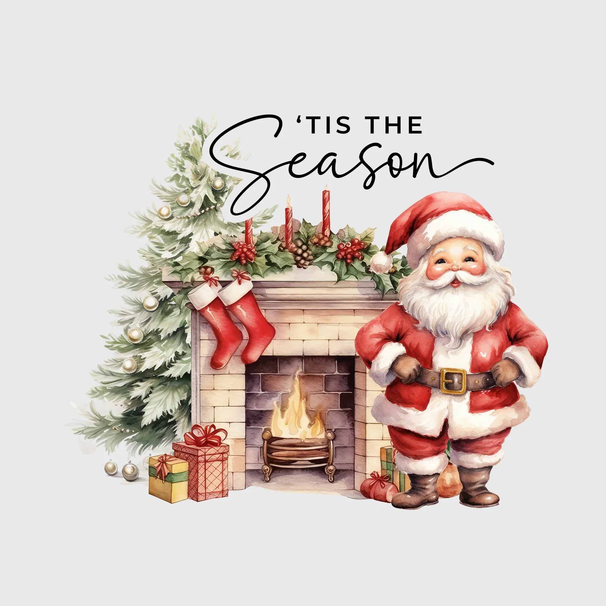 ‘Tis the Season Santa Transfer