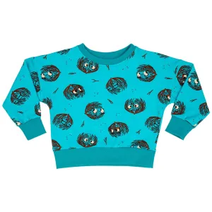 Tumbleweed Blue Oversized Sweatshirt - 2 Left Size 5-7 & 7-9 years