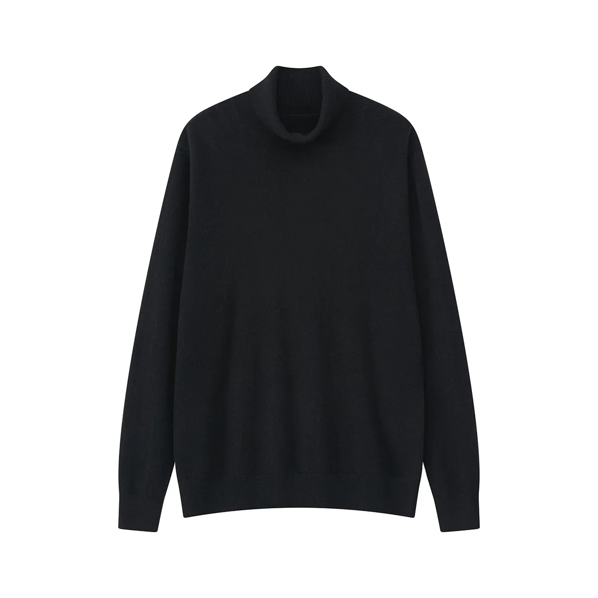 Turtleneck Wool Cashmere Sweater