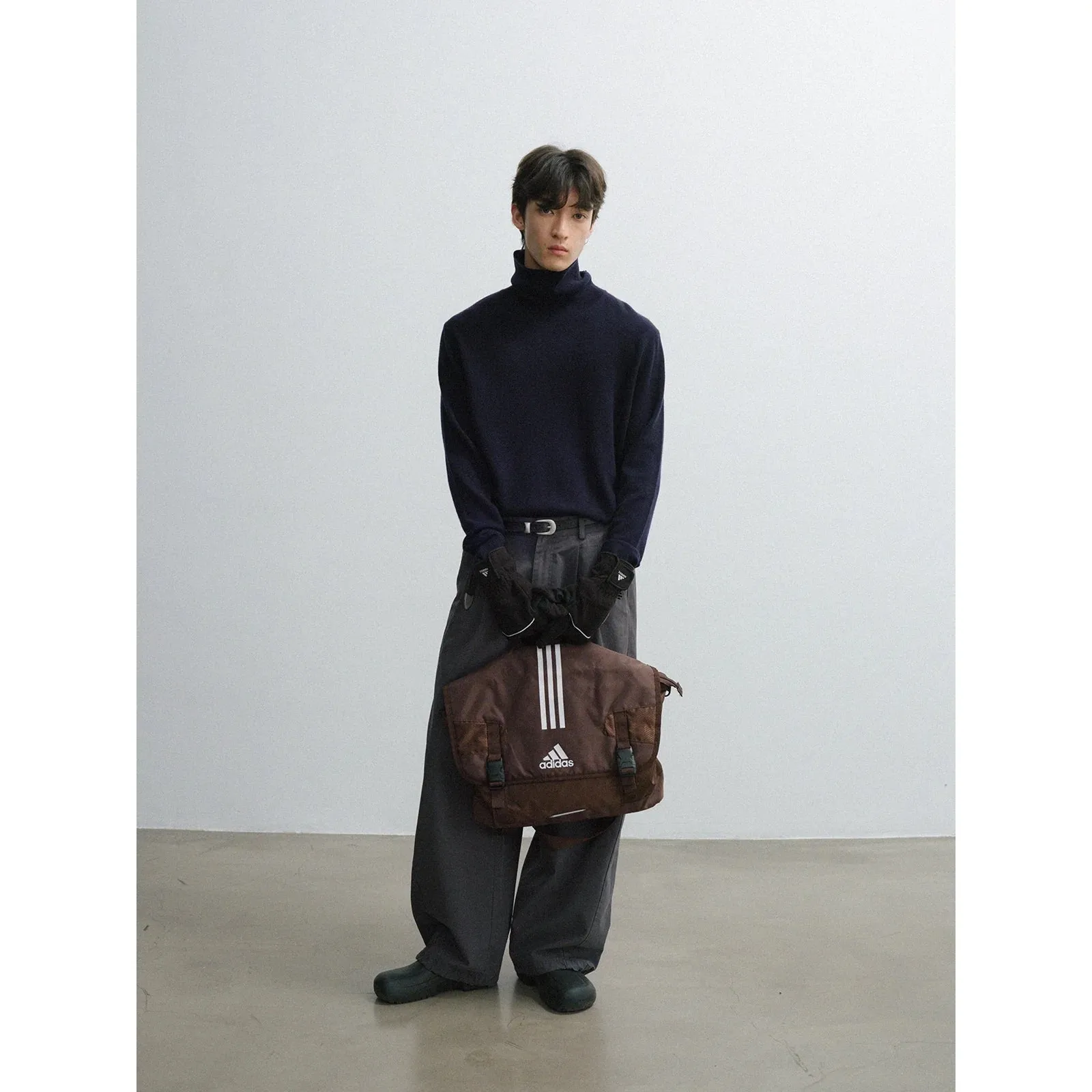 Turtleneck Wool Cashmere Sweater