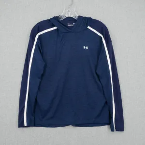 UA HOODIE WOMENS LIGHT BLUE LOOSE FIT XSMALL