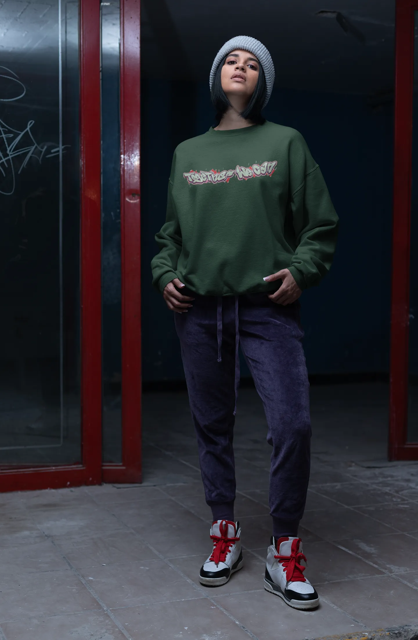Unisex Heavy Blend™  TOGETHER WE CAN Crewneck Sweatshirt
