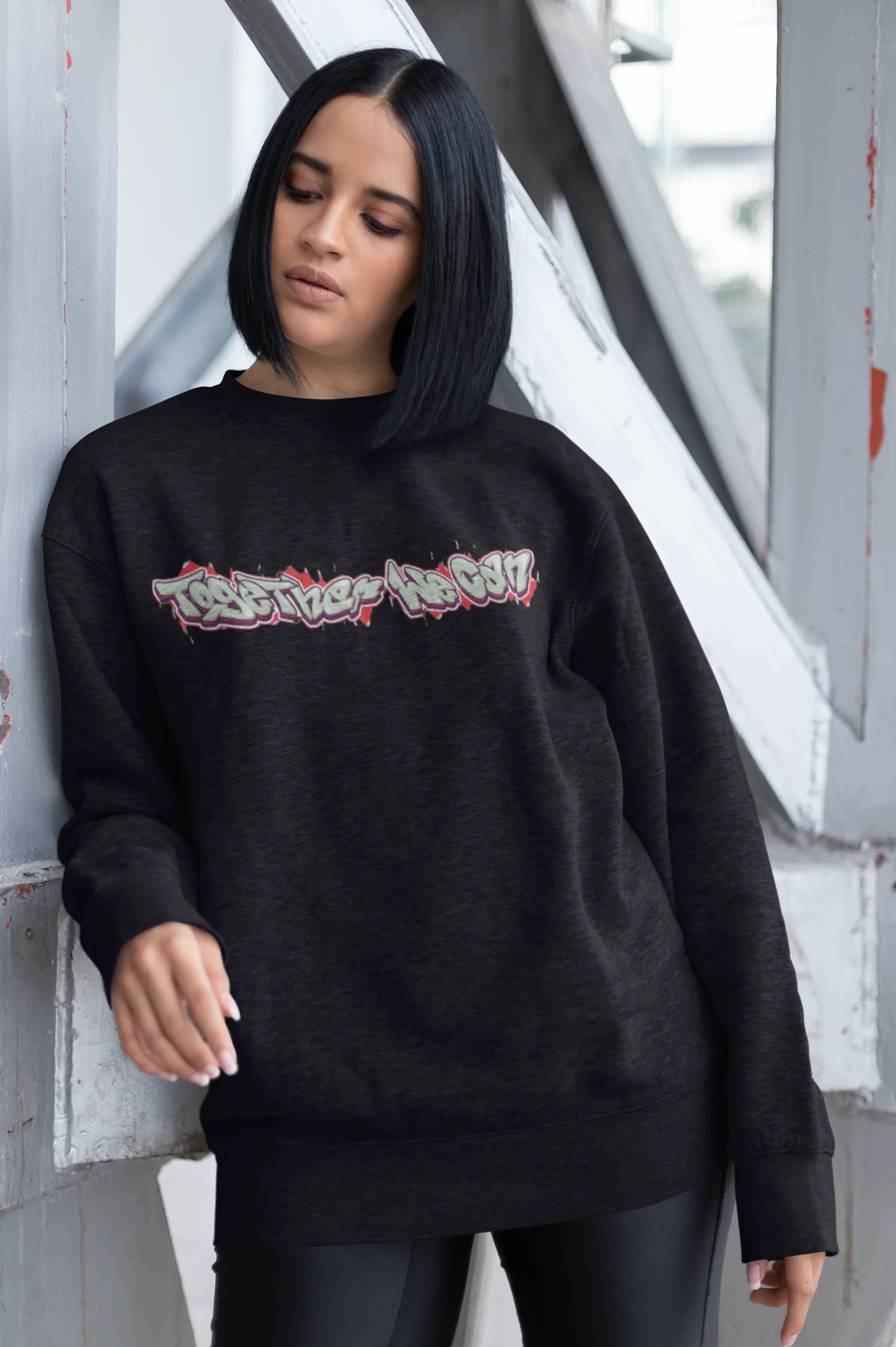 Unisex Heavy Blend™  TOGETHER WE CAN Crewneck Sweatshirt
