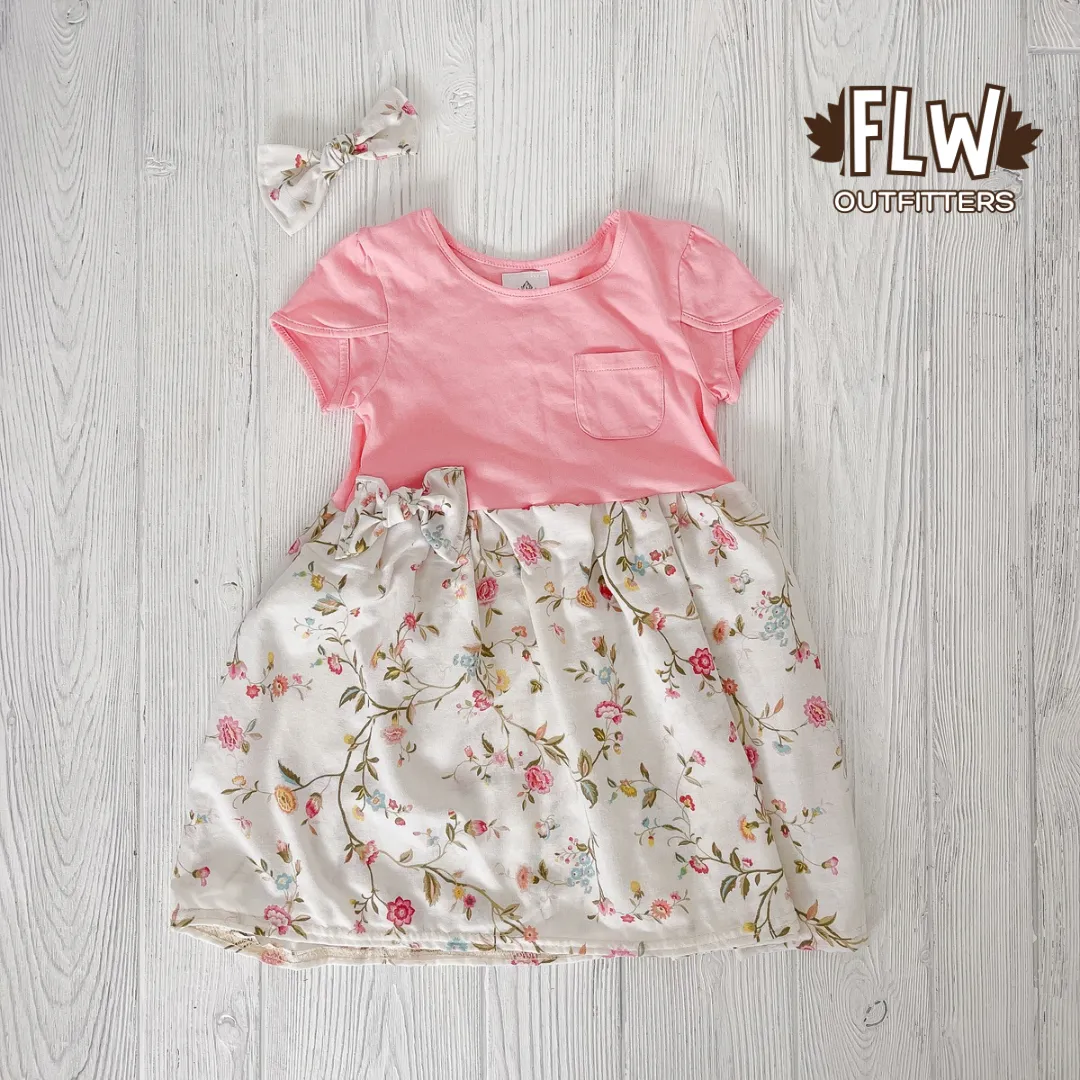 Upcycled Dress 18m-4T Wildflower
