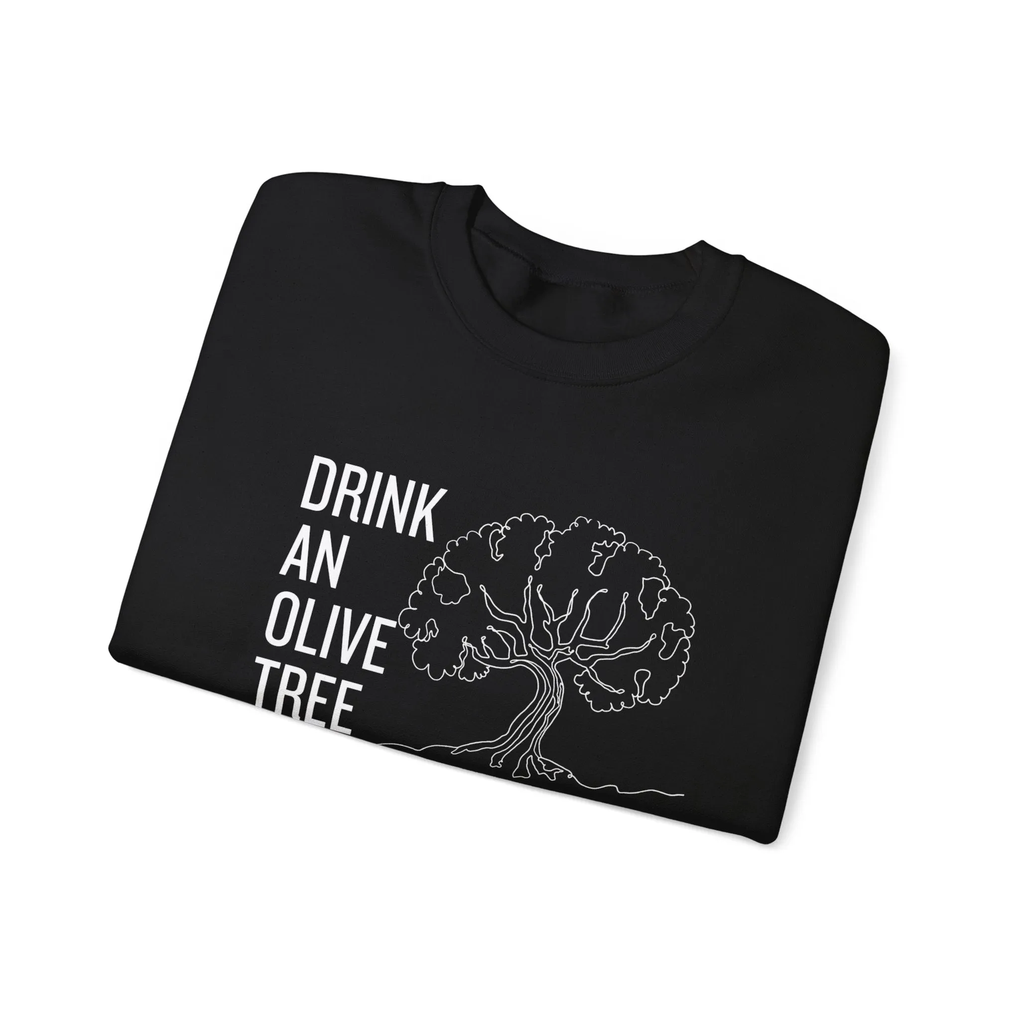 Water in skincare / waterless beauty / drink an olive tree / Unisex Heavy Blend™ Crewneck Sweatshirt