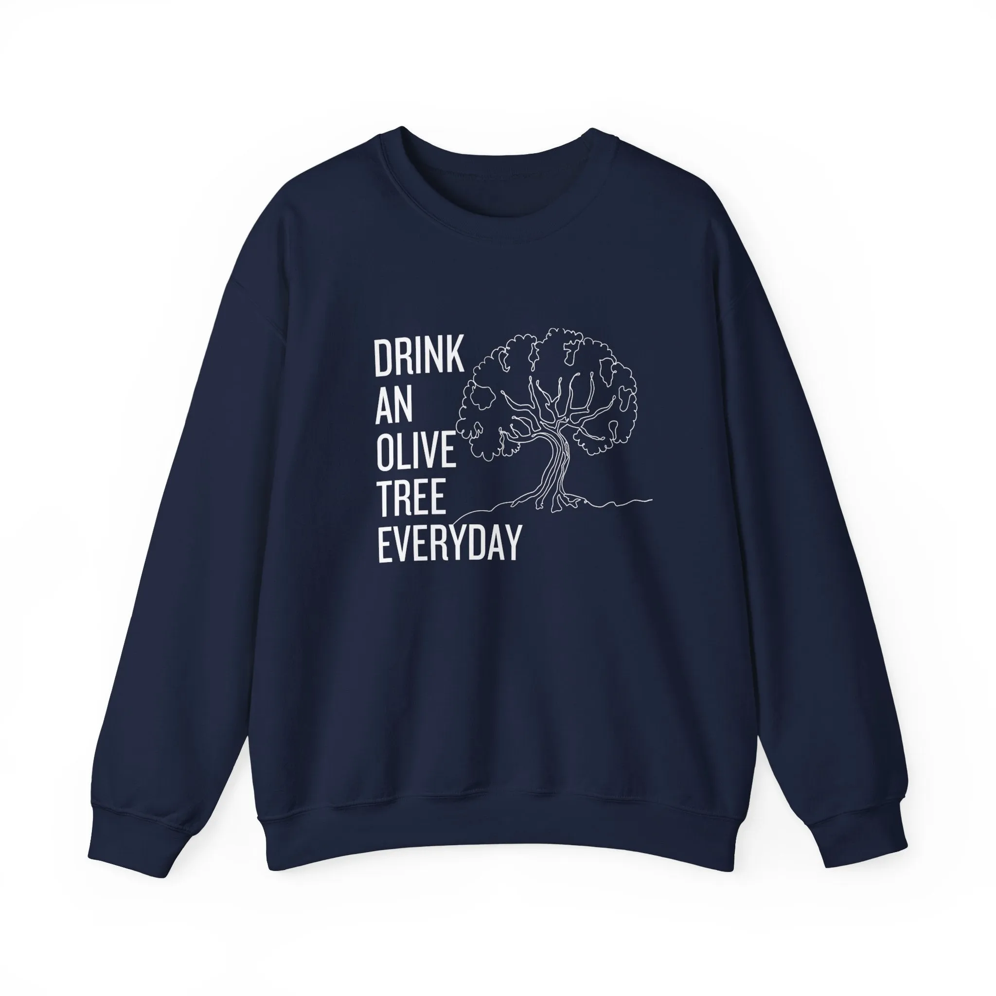 Water in skincare / waterless beauty / drink an olive tree / Unisex Heavy Blend™ Crewneck Sweatshirt