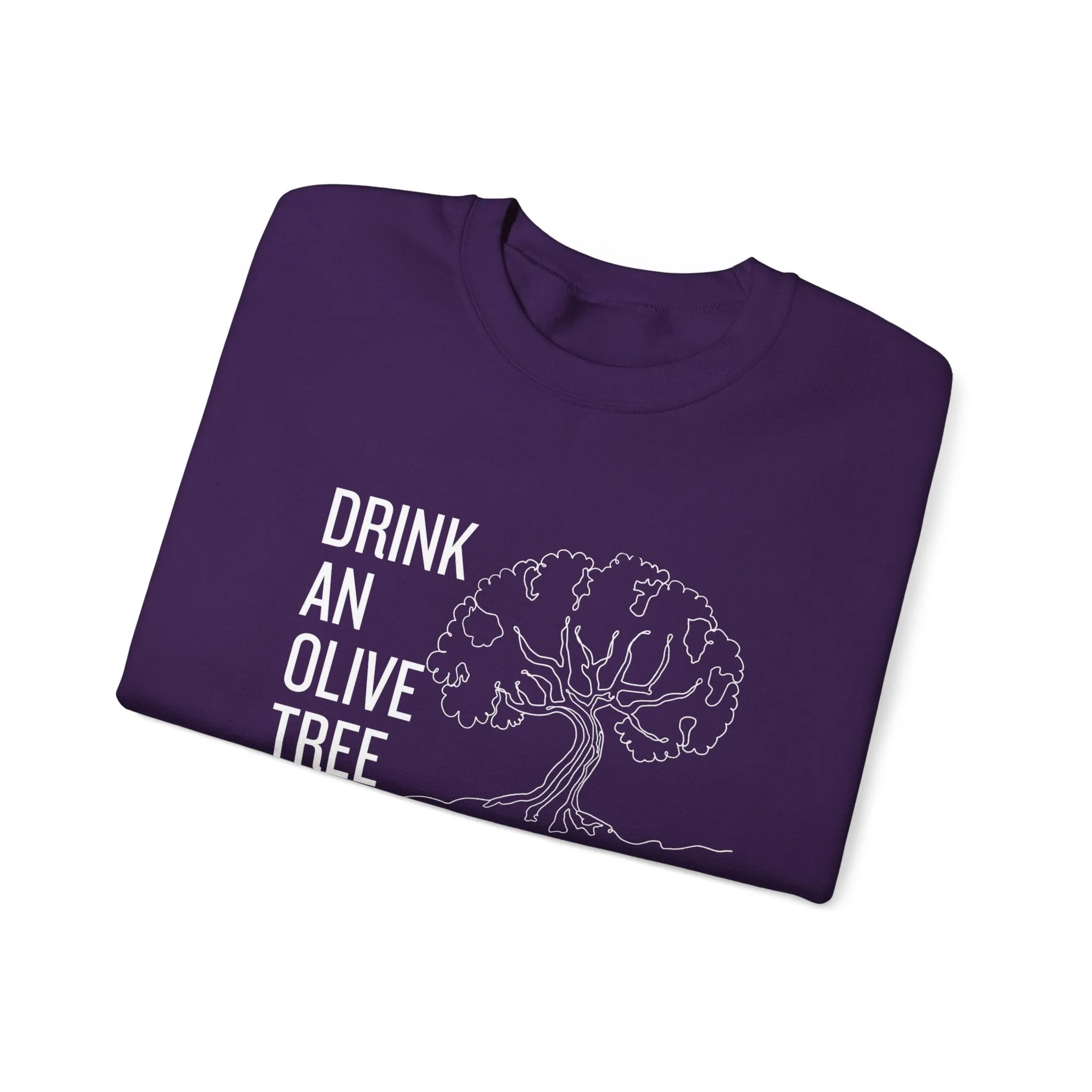Water in skincare / waterless beauty / drink an olive tree / Unisex Heavy Blend™ Crewneck Sweatshirt