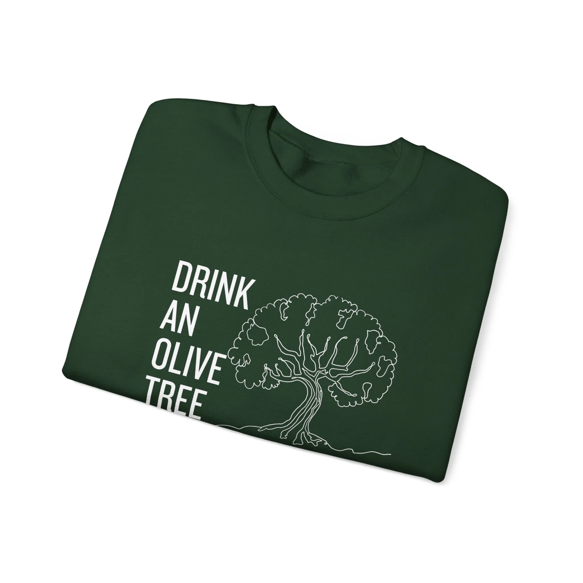 Water in skincare / waterless beauty / drink an olive tree / Unisex Heavy Blend™ Crewneck Sweatshirt
