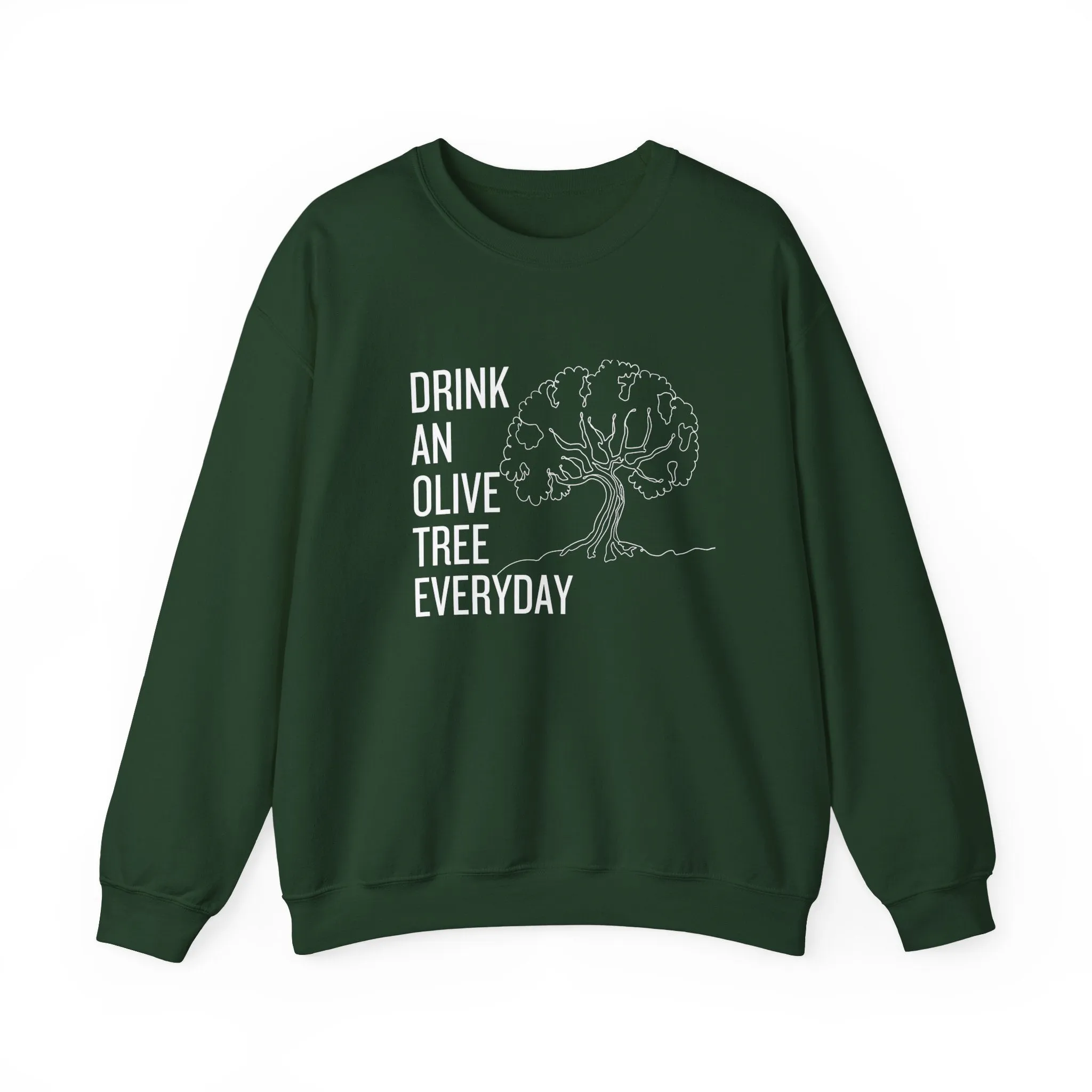 Water in skincare / waterless beauty / drink an olive tree / Unisex Heavy Blend™ Crewneck Sweatshirt