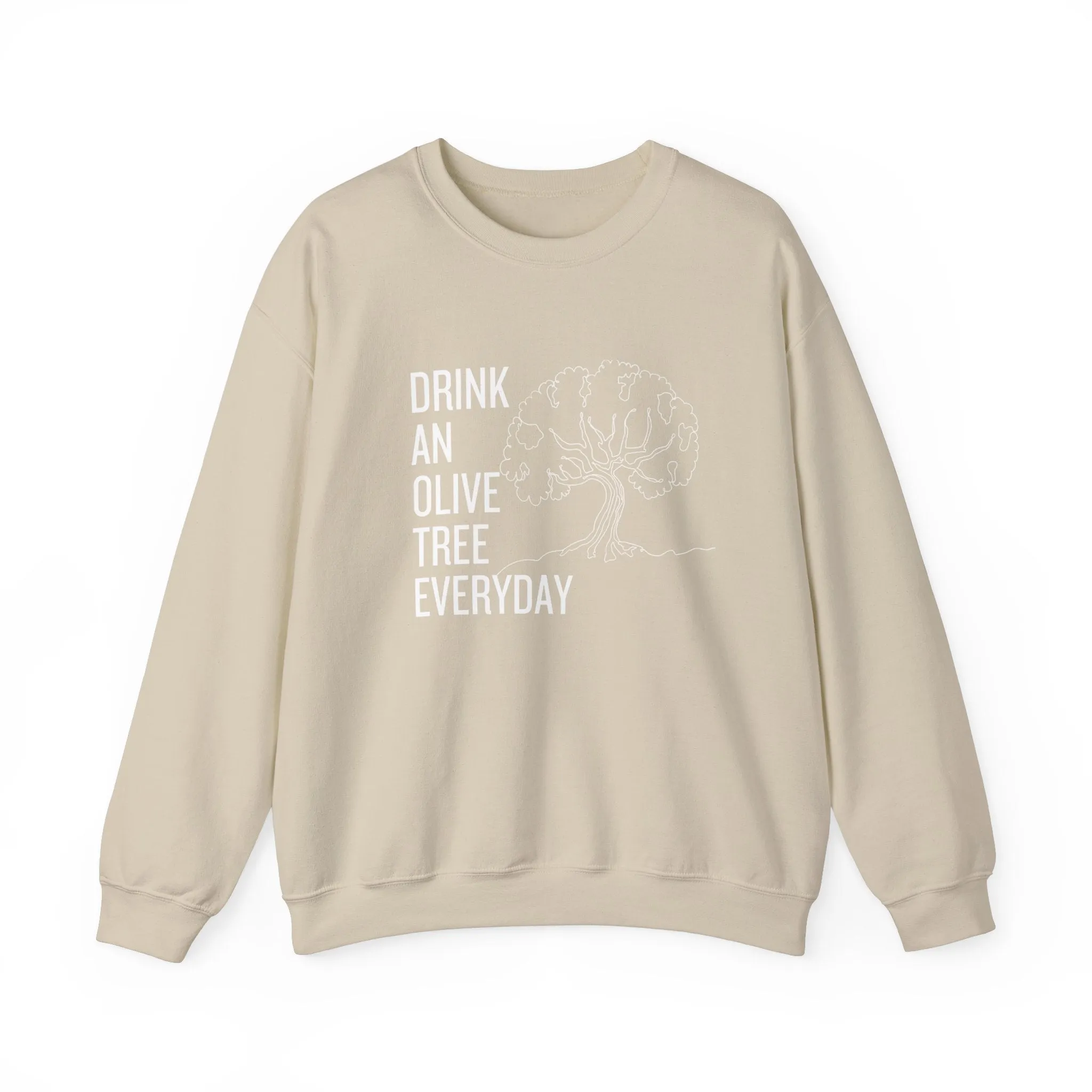 Water in skincare / waterless beauty / drink an olive tree / Unisex Heavy Blend™ Crewneck Sweatshirt