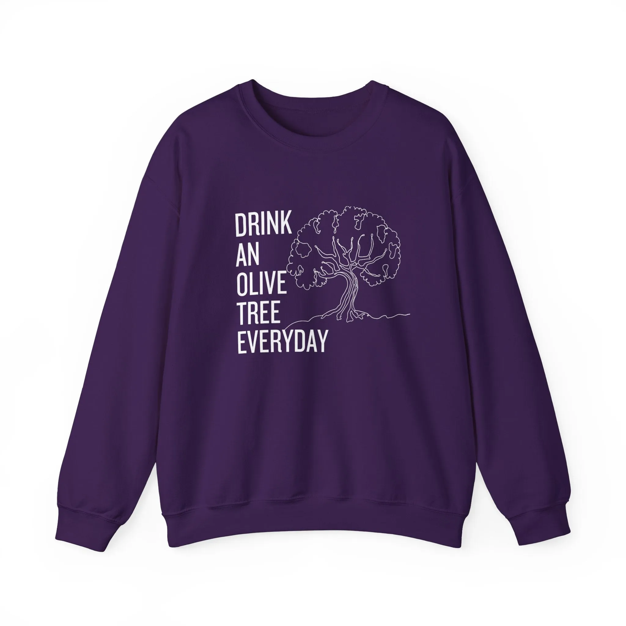 Water in skincare / waterless beauty / drink an olive tree / Unisex Heavy Blend™ Crewneck Sweatshirt