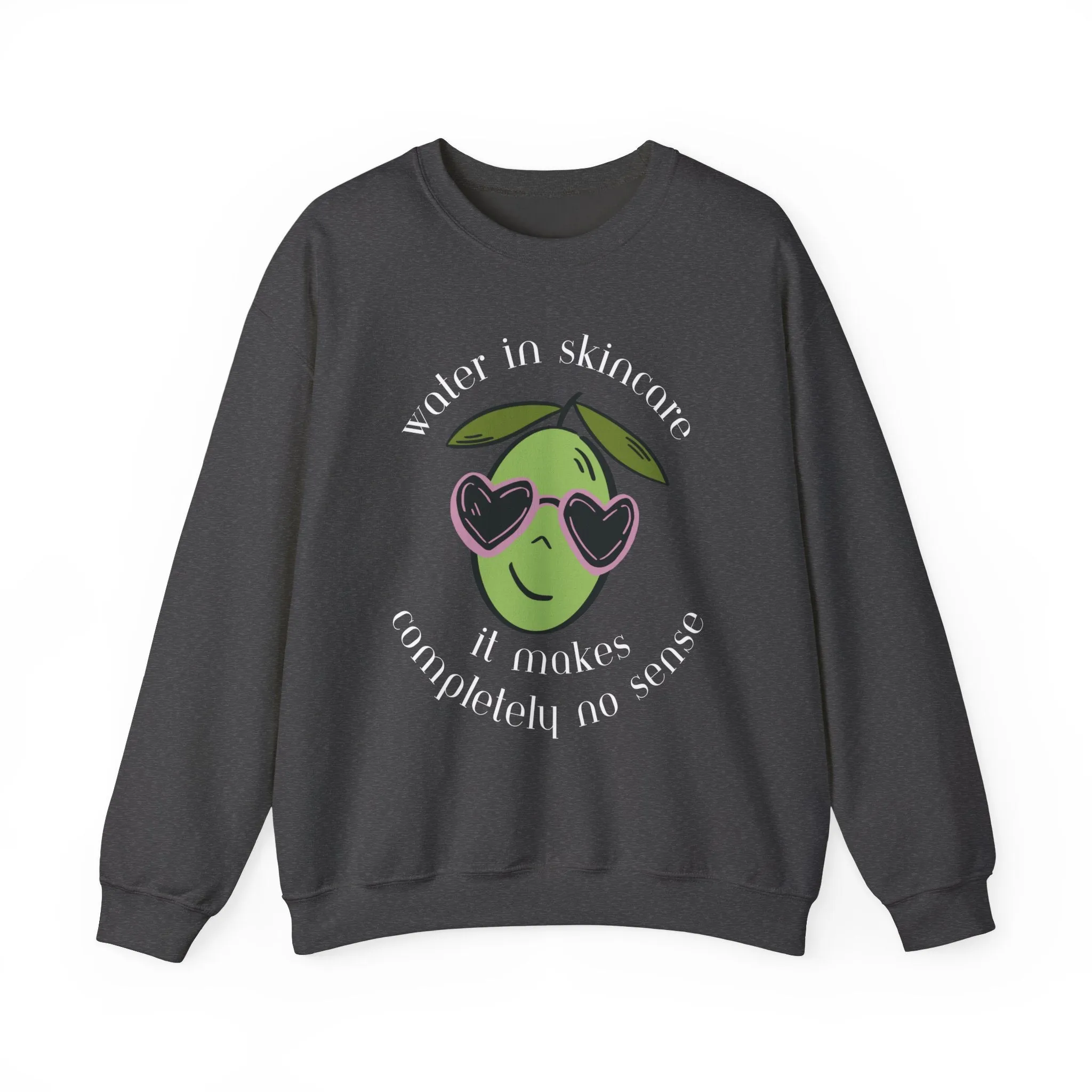 Water in skincare / waterless beauty / olive tree / Unisex Heavy Blend™ Crewneck Sweatshirt
