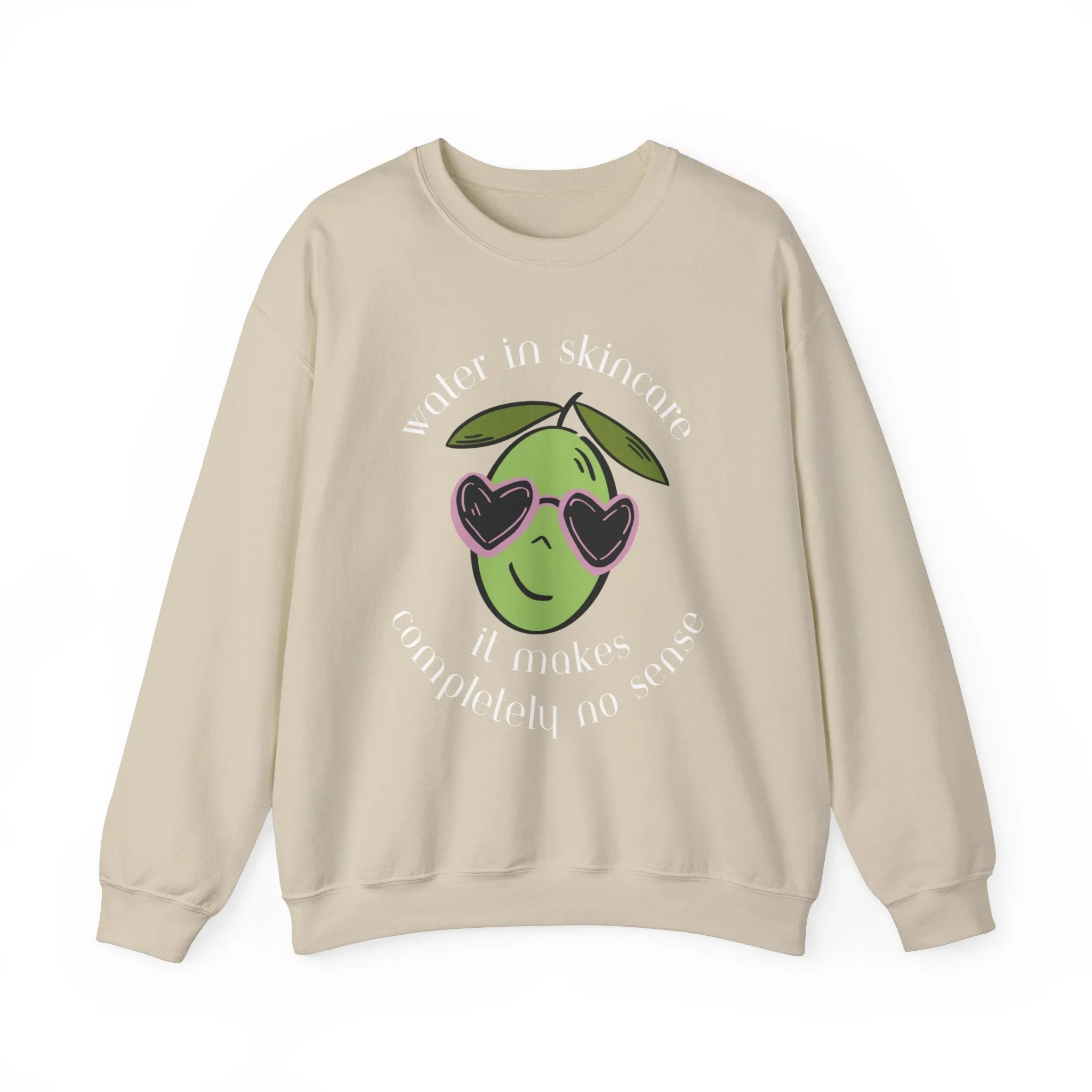 Water in skincare / waterless beauty / olive tree / Unisex Heavy Blend™ Crewneck Sweatshirt