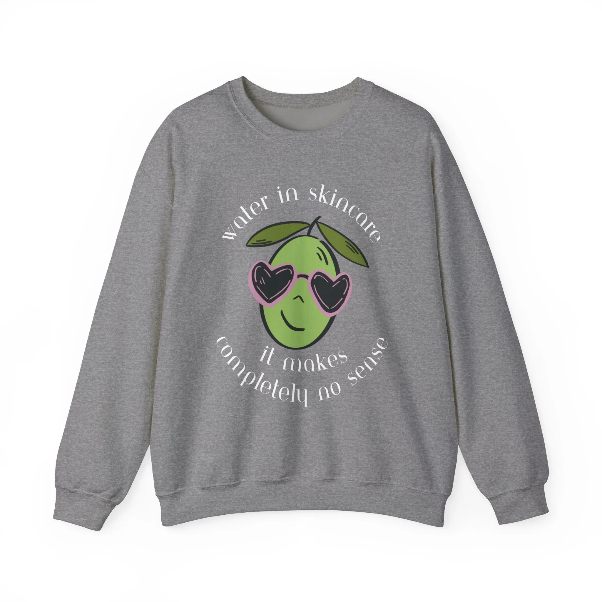 Water in skincare / waterless beauty / olive tree / Unisex Heavy Blend™ Crewneck Sweatshirt