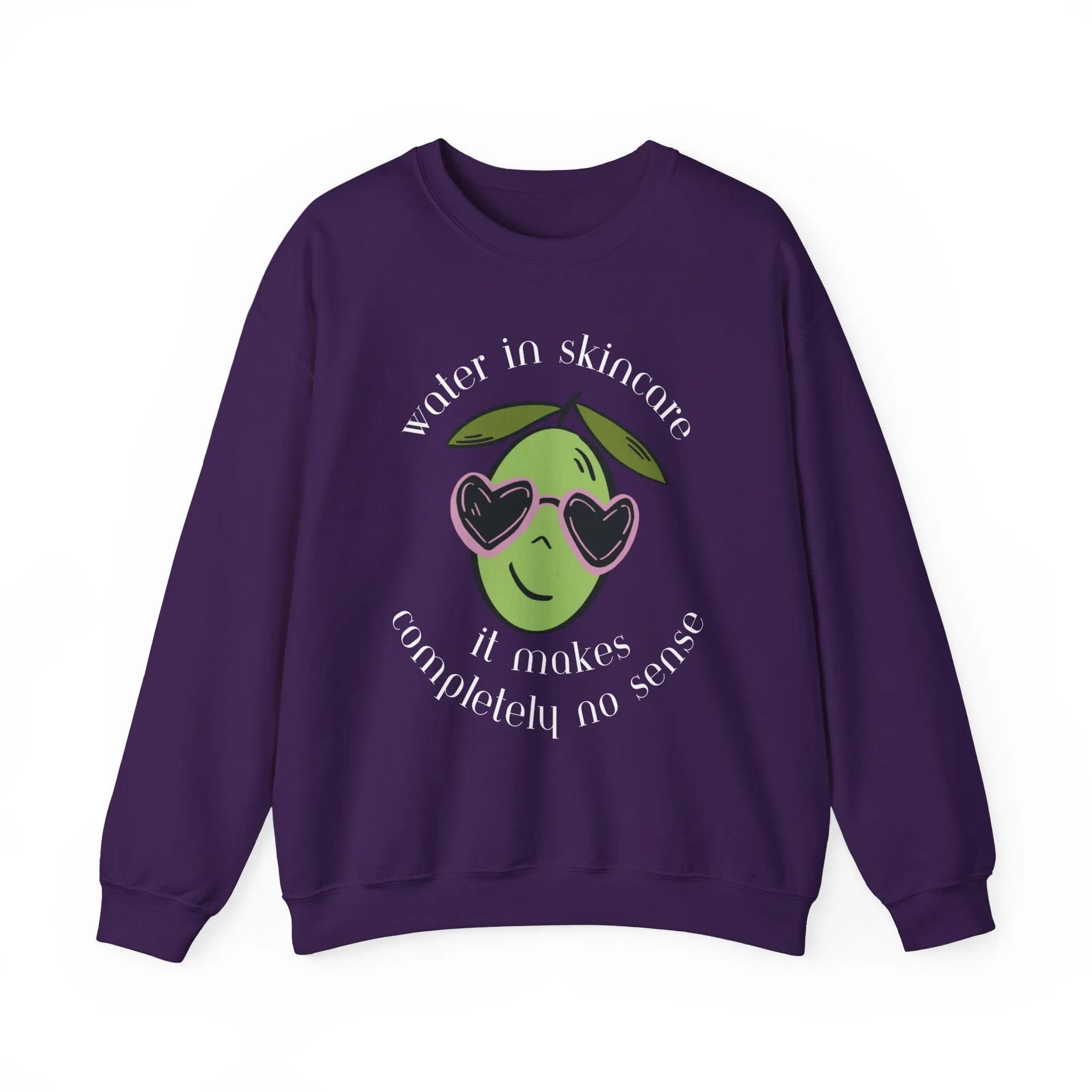 Water in skincare / waterless beauty / olive tree / Unisex Heavy Blend™ Crewneck Sweatshirt