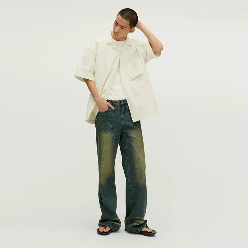 Wide-Leg Vintage Jeans