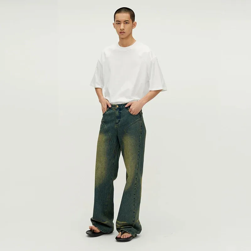 Wide-Leg Vintage Jeans